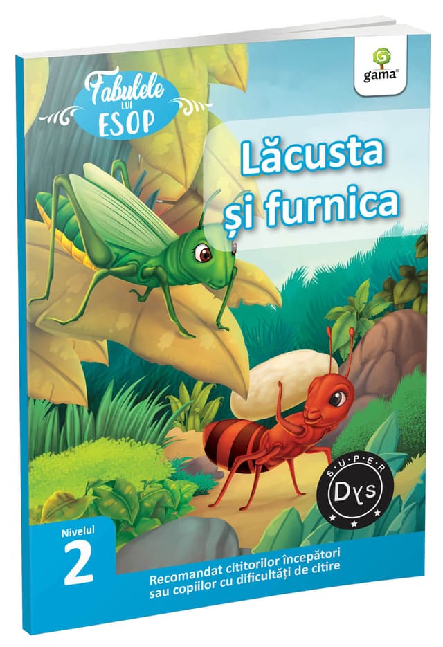 Lăcusta și furnica - Esop